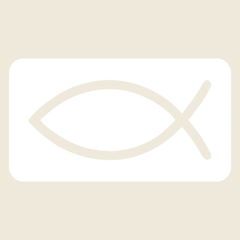 Poisson Jésus chrétien