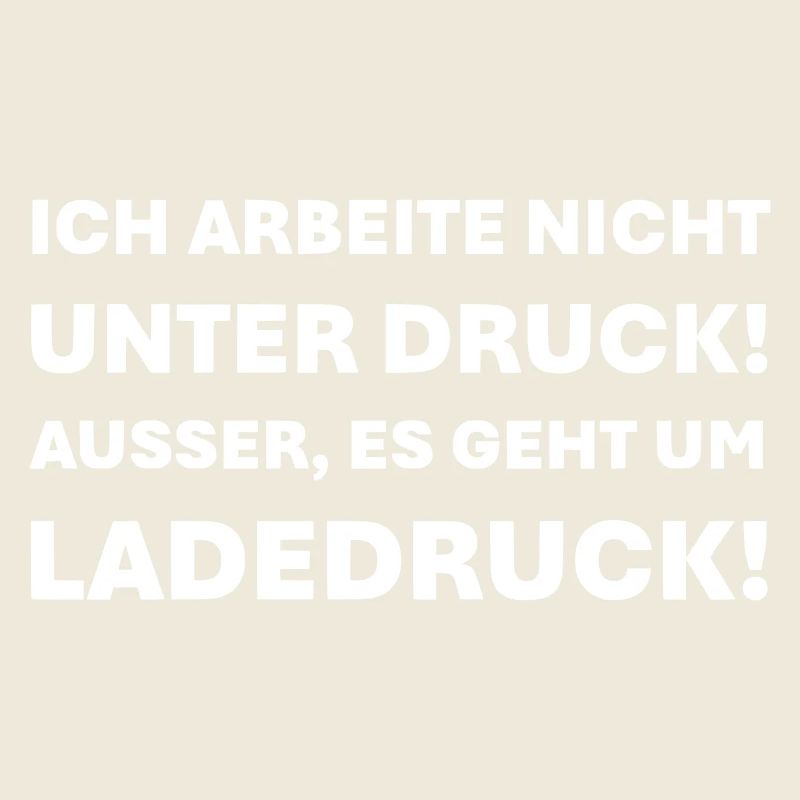 Je ne travaille pas sous pression