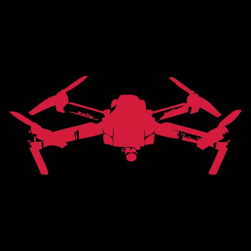 Drohne rot