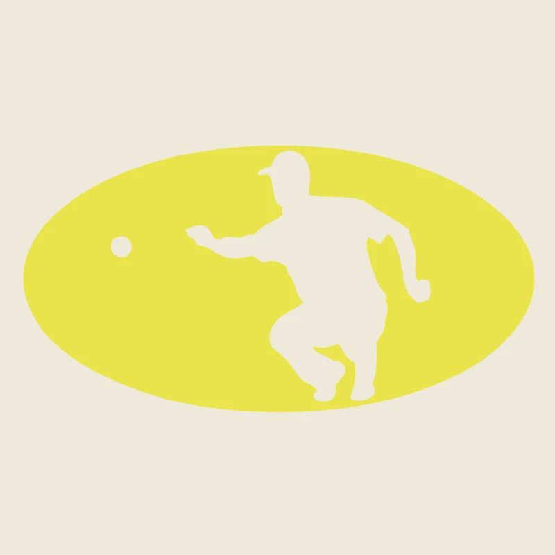 petanque ball bat logo