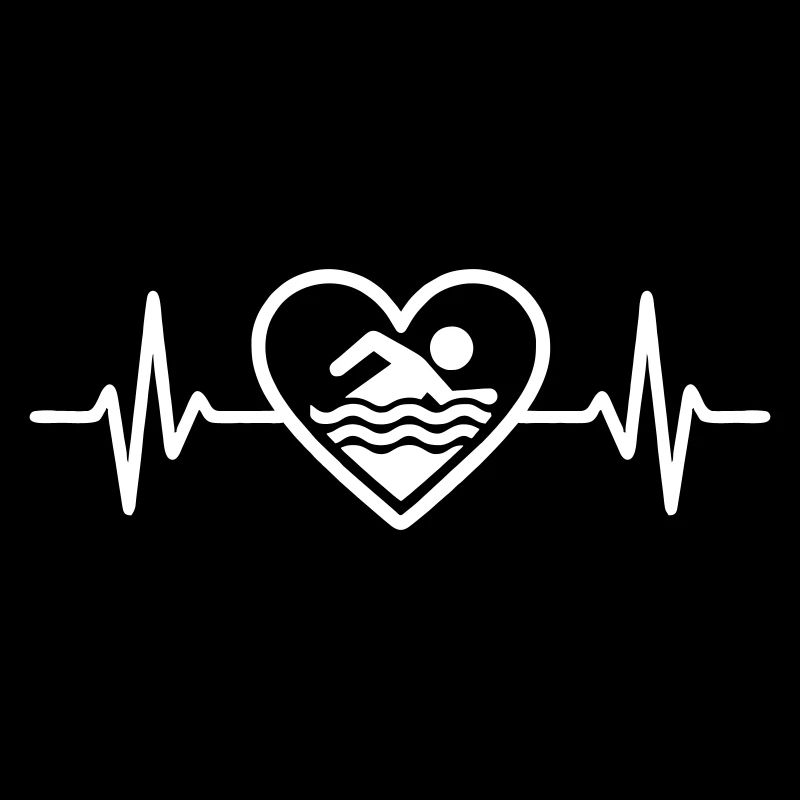 Schwimmen Schwimmerherz Schwimmer Schwimmbad