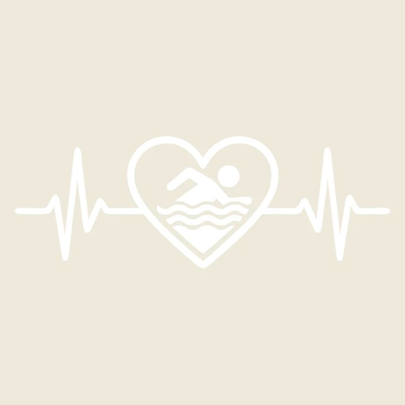 Schwimmen Schwimmerherz Schwimmer Schwimmbad