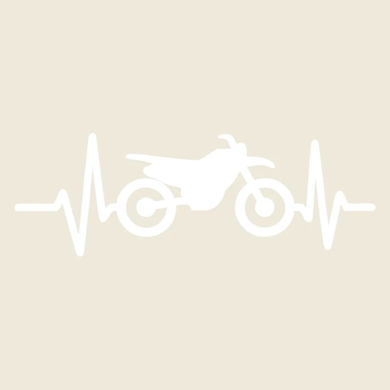 Heart Beat Motorcycle Biker Biker