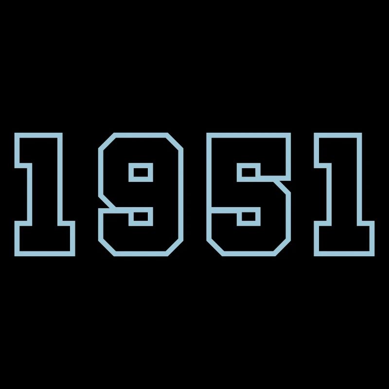1951 Année Anniversaire