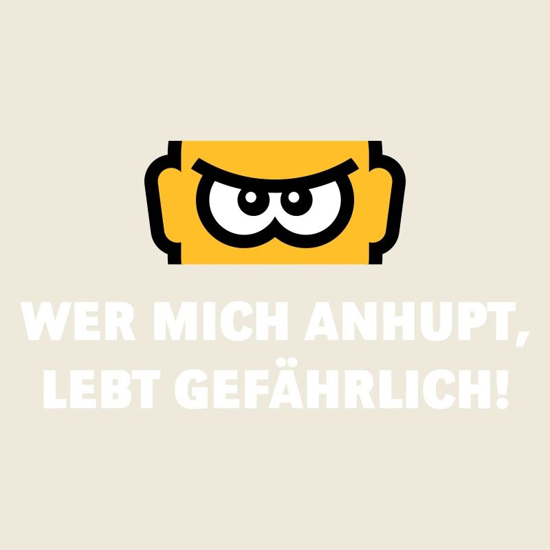 Wer Mich Anhupt, Lebt Gefährlich! (Auto / NEG 3C)