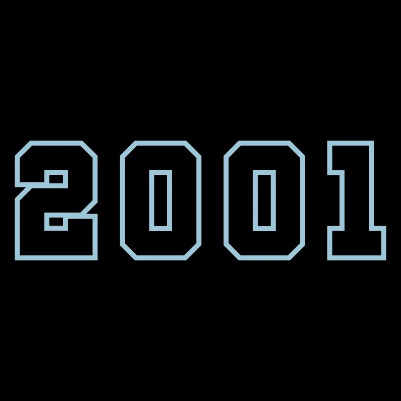 2001 Jahr Geburtstag