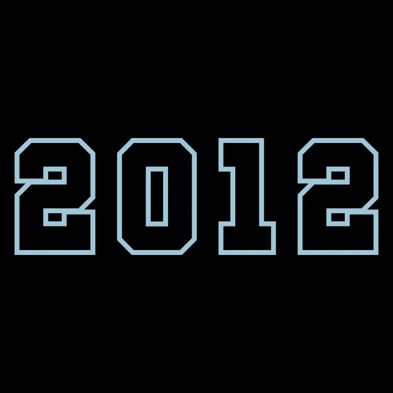 2012 Jahr Geburtstag