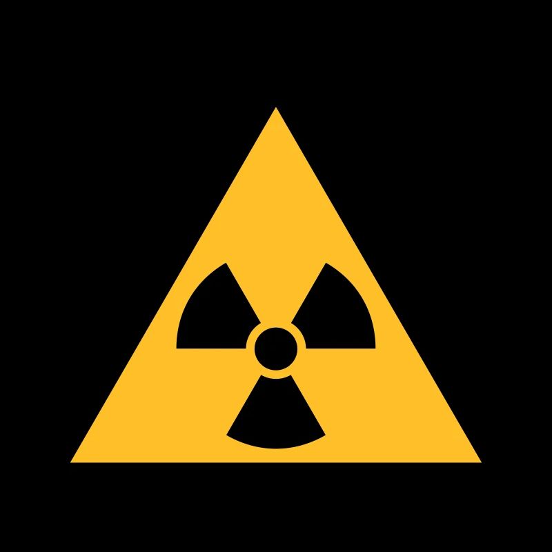 Hazard Symbol - Radioactivity (2-color)