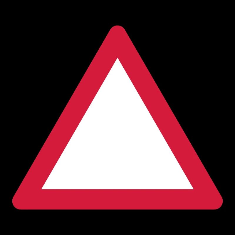 Blank Warning Triangle