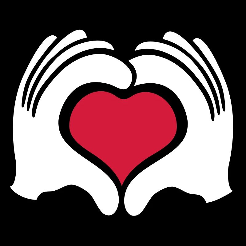 2 hände handherz herz liebe zeichen zeigen verlieb