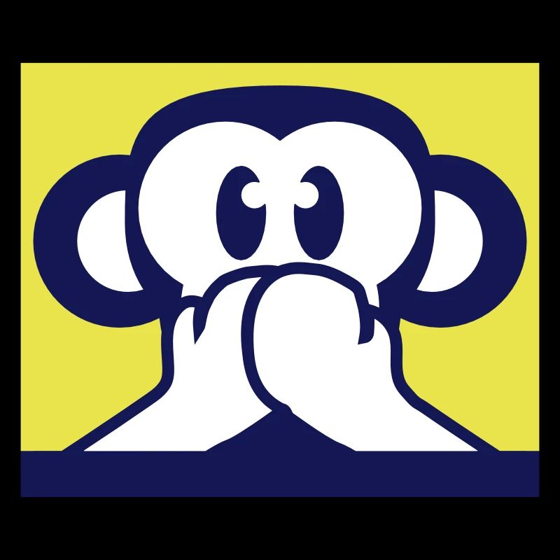 3 singes sages ne parlent rien Parler garde la bouche fermée