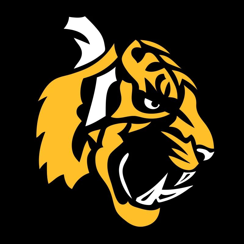 tiger face cartoon mascot 28