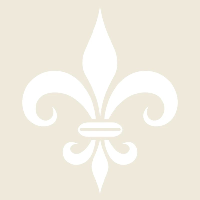 Conception majestueuse de lys français