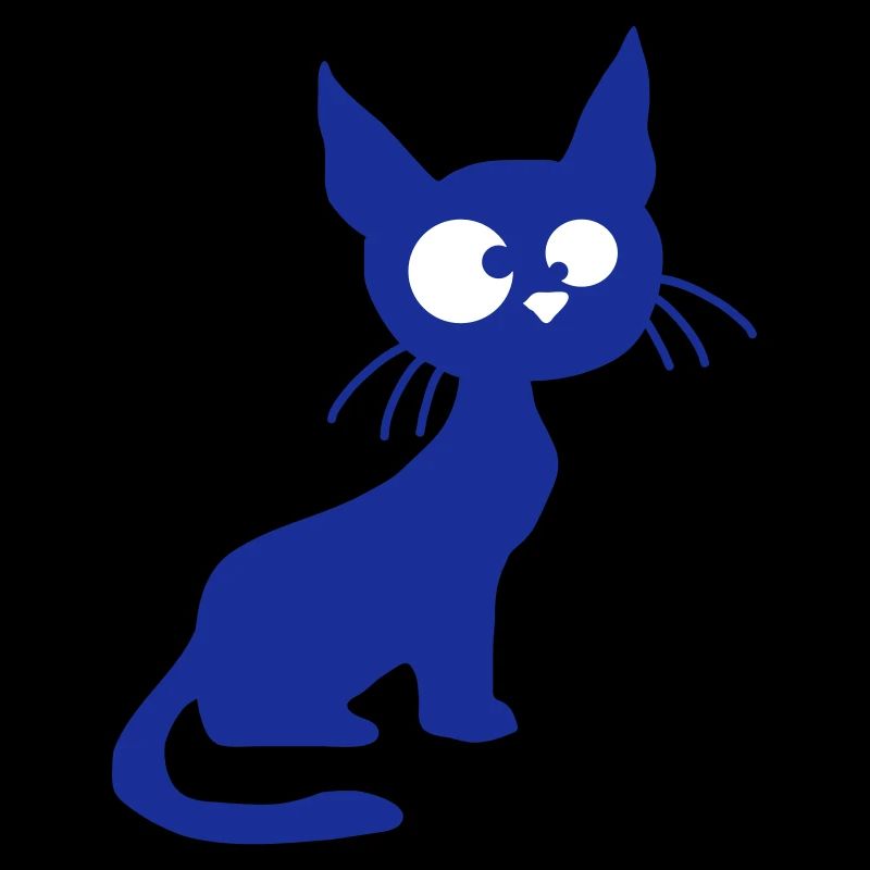 Crazy Cat Squints Funny Eyes Grimace Fun