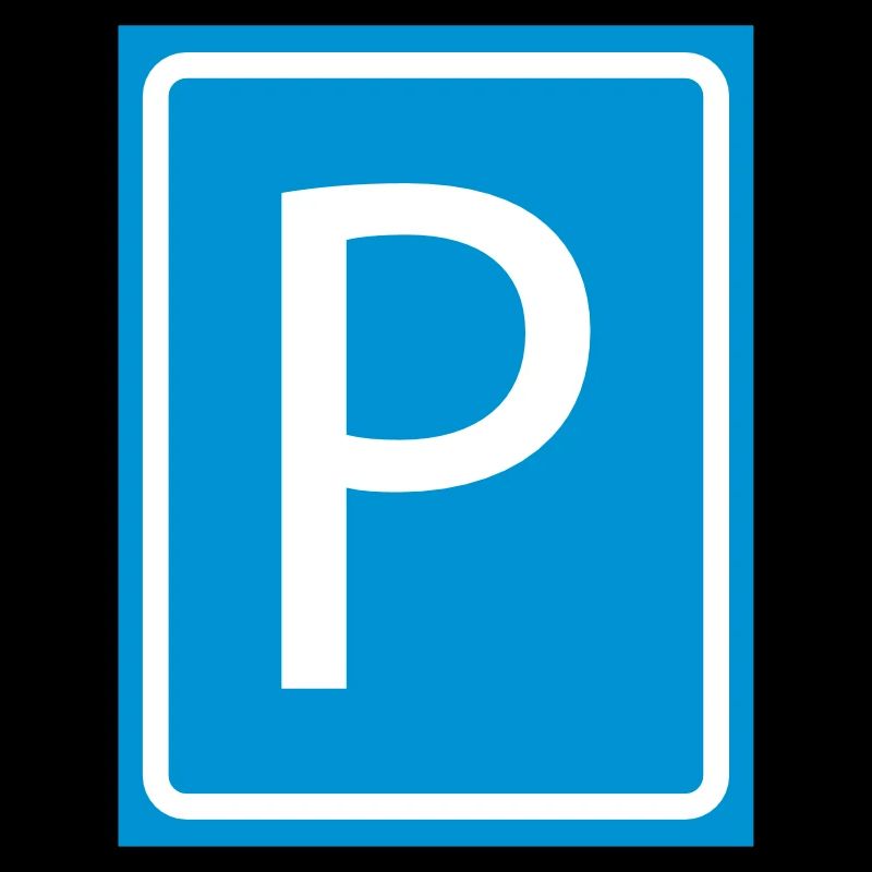P Parken Buchstabe Parkscheibe Parkplatz 2c