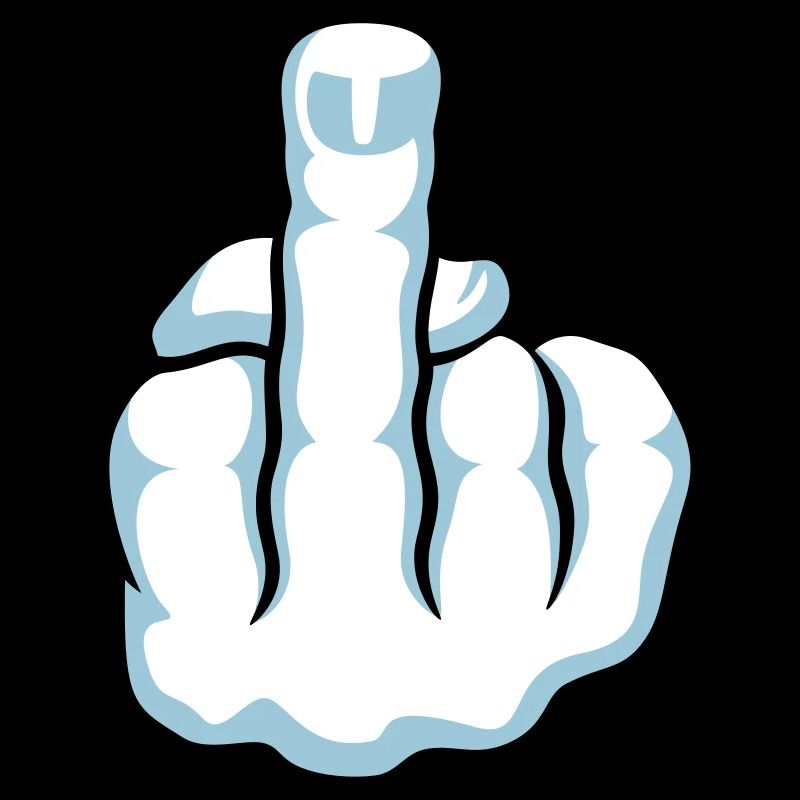 Doigt D'Honneur Geste De La Main (Fuck You Off)