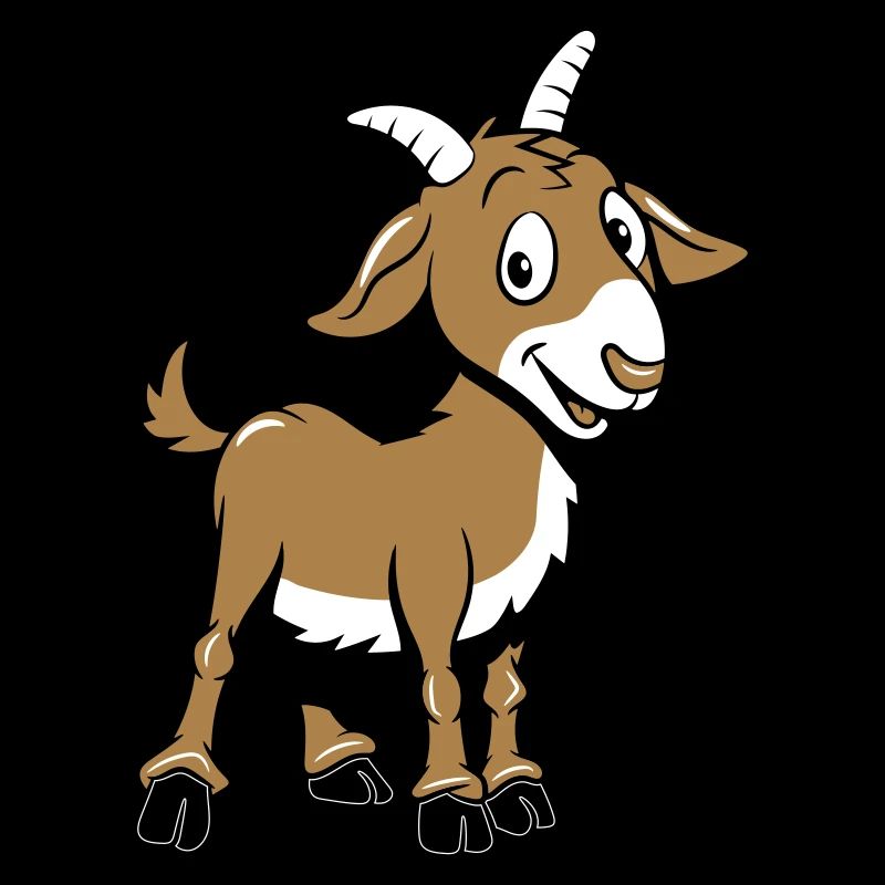 Goat complain smile