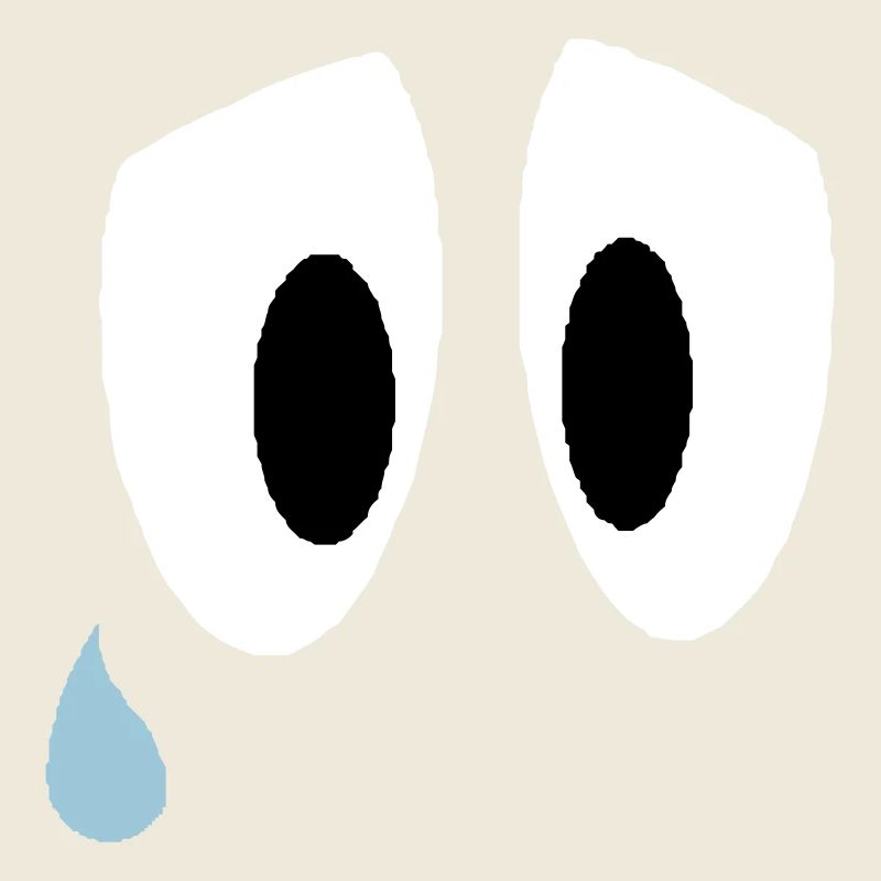 Smiley Augen Traurig