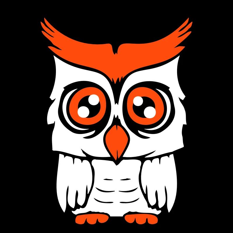 Eule Vogel Uhu Nachtvogel Schleiereule Kauz Comic