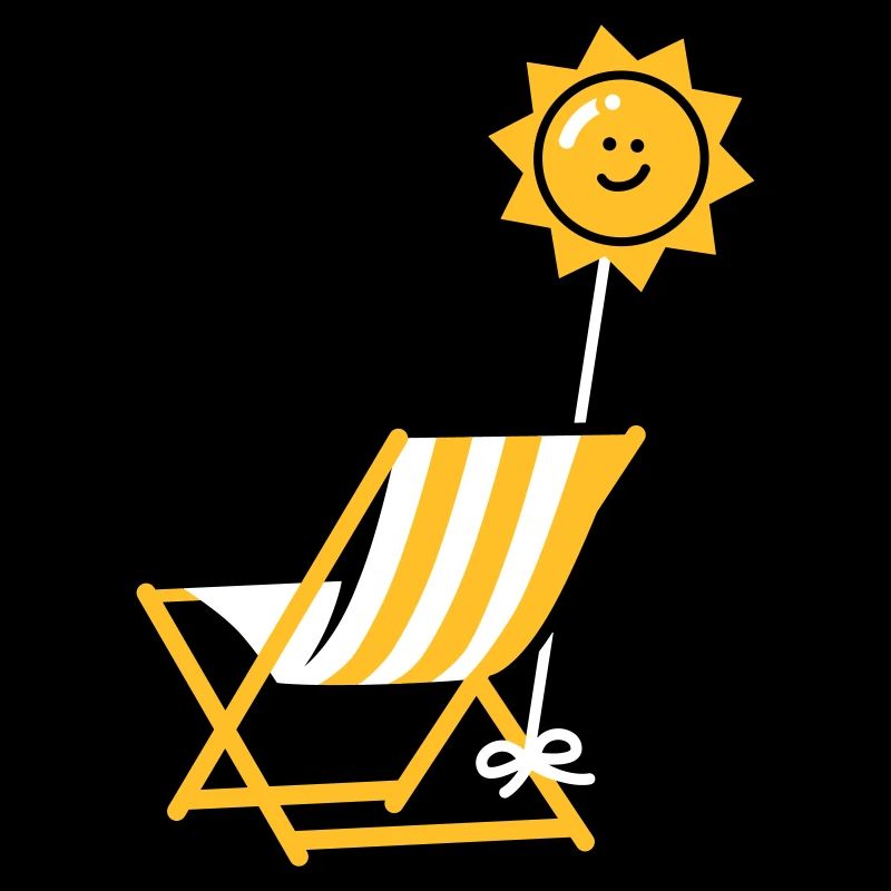 Liegestuhl - Sonne - chillen - Sommer - Urlaub -2C