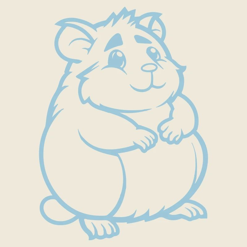 Hamster Comic Animal