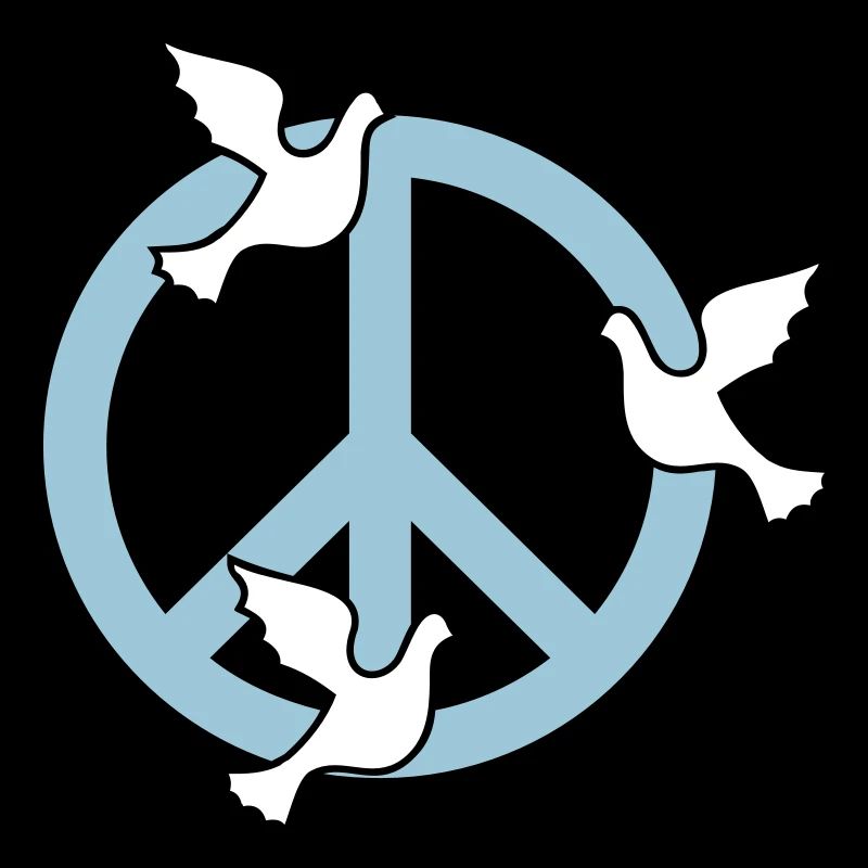 Frieden mit Tauben / peace 'n doves (2c)