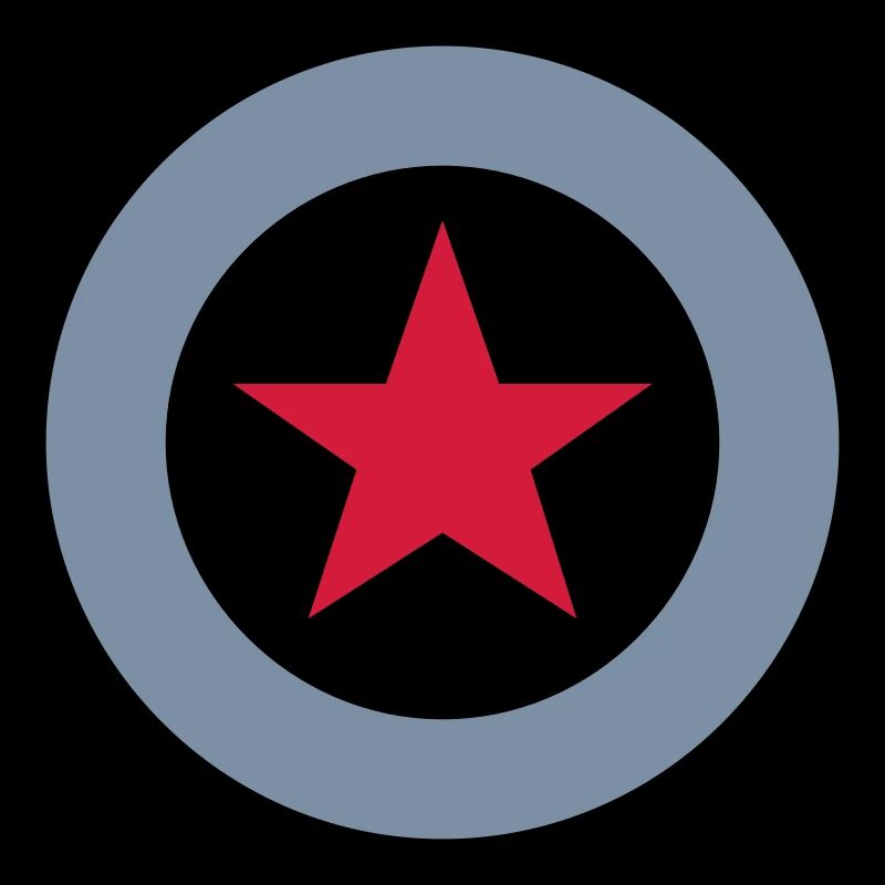 Kreis mit Stern / circled star (2c)