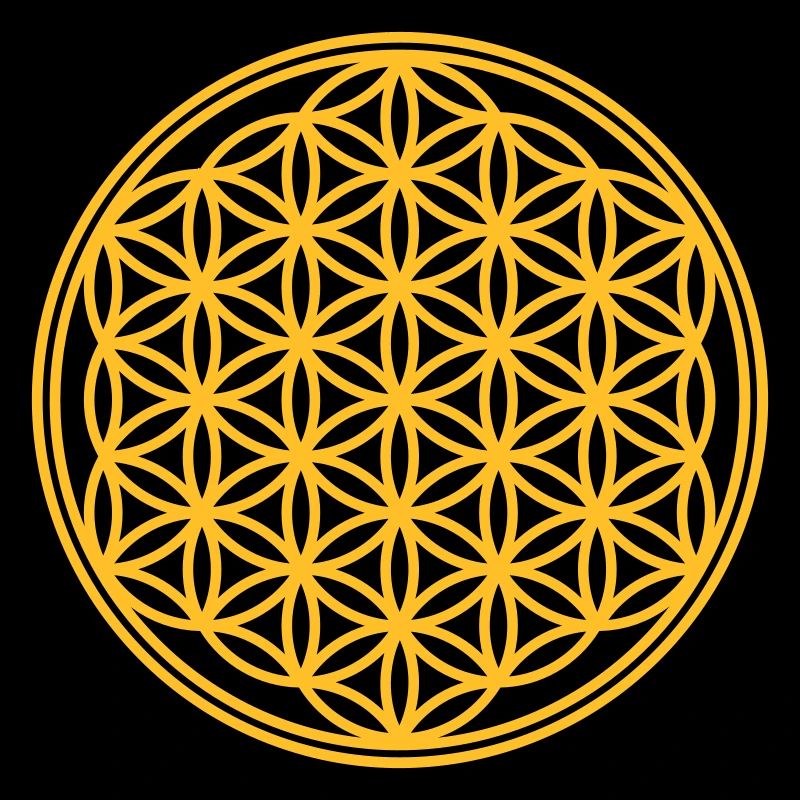 Blume des Lebens, 23 Farben möglich, Lebensblume