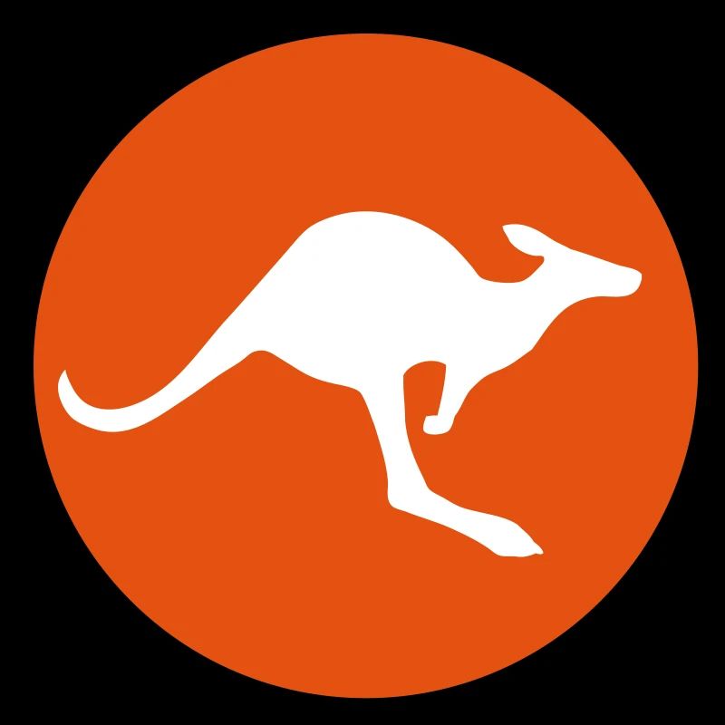Känguruh orange