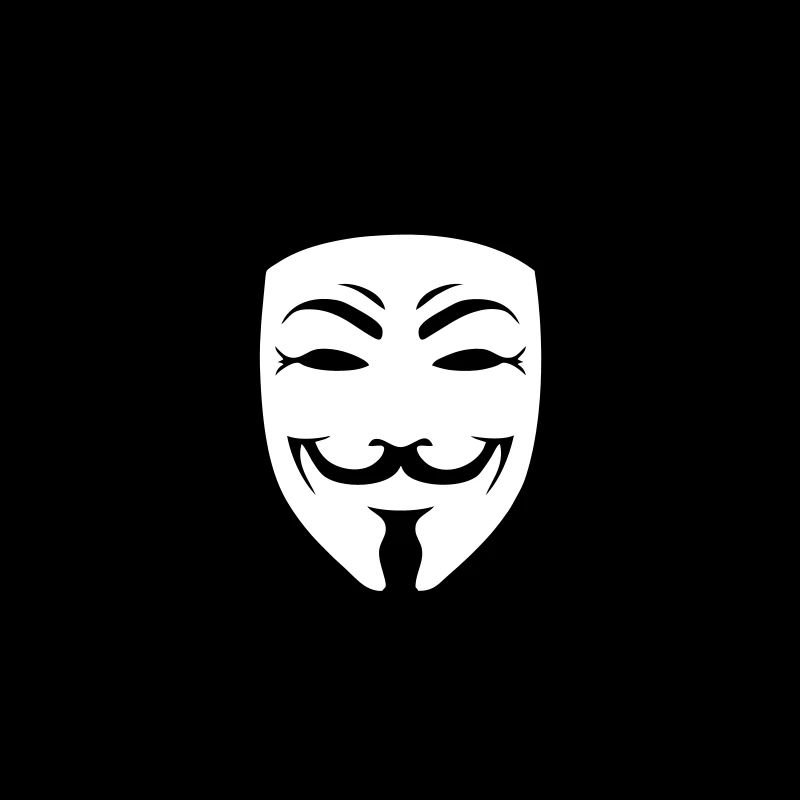 anonymous geek symbol of internet revolution nerd