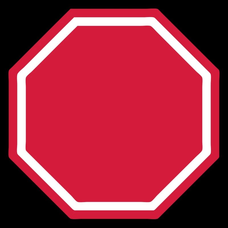 panneau stop vide 2101