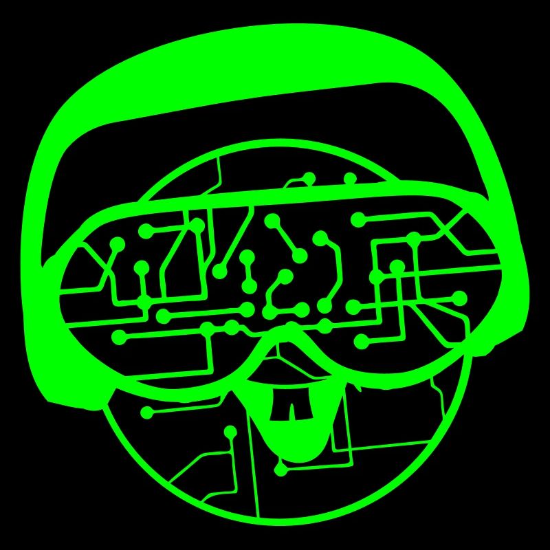 DJ Data Microchip Sunglasses Glasses Party Music