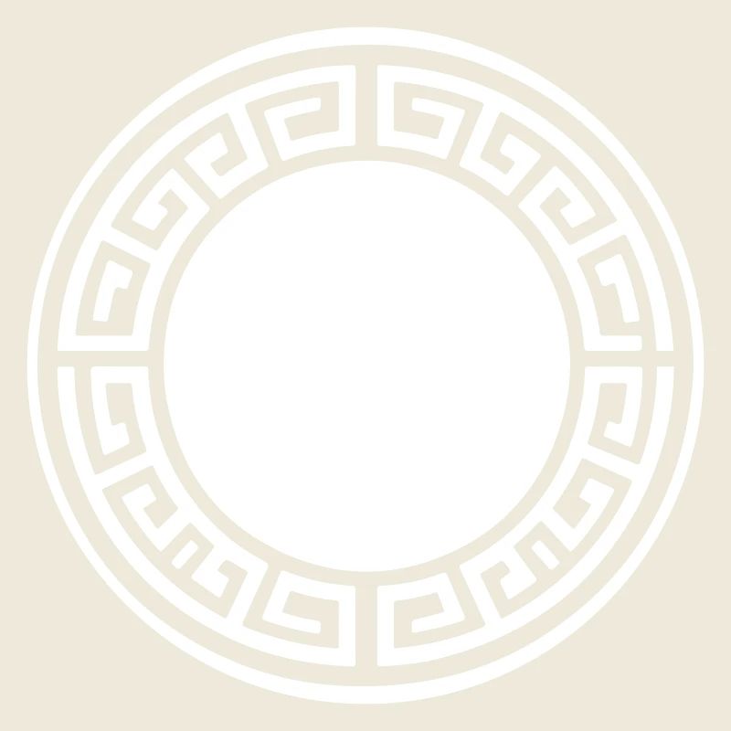 Greek Symbol Circle