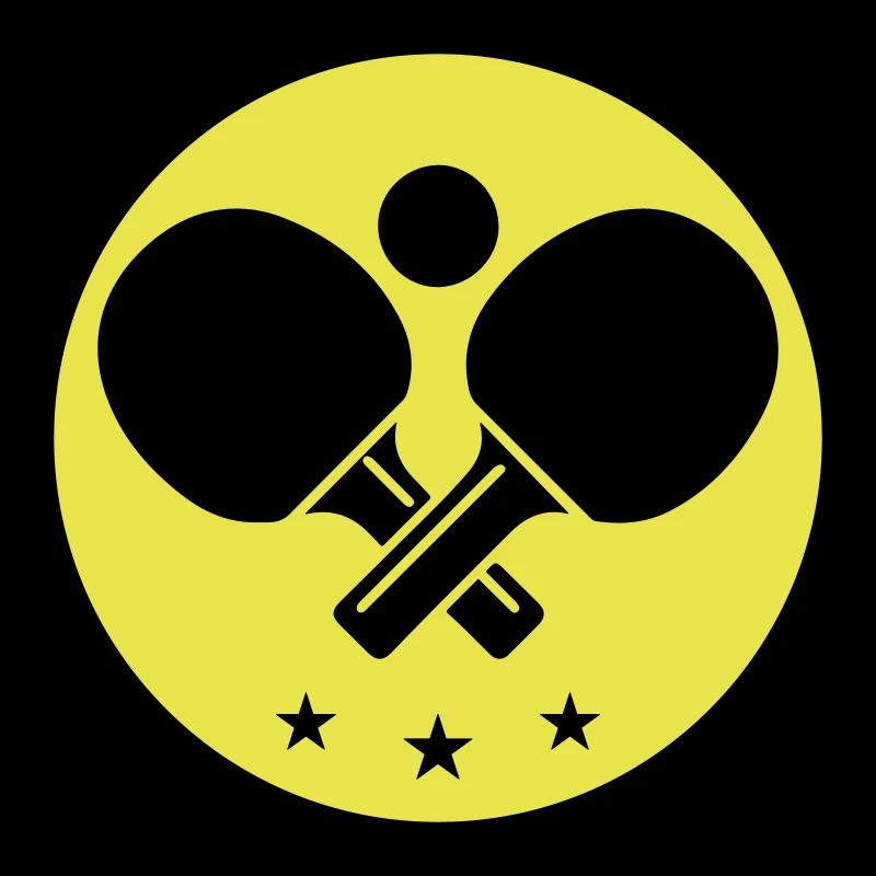 Icône du sport du tennis de table