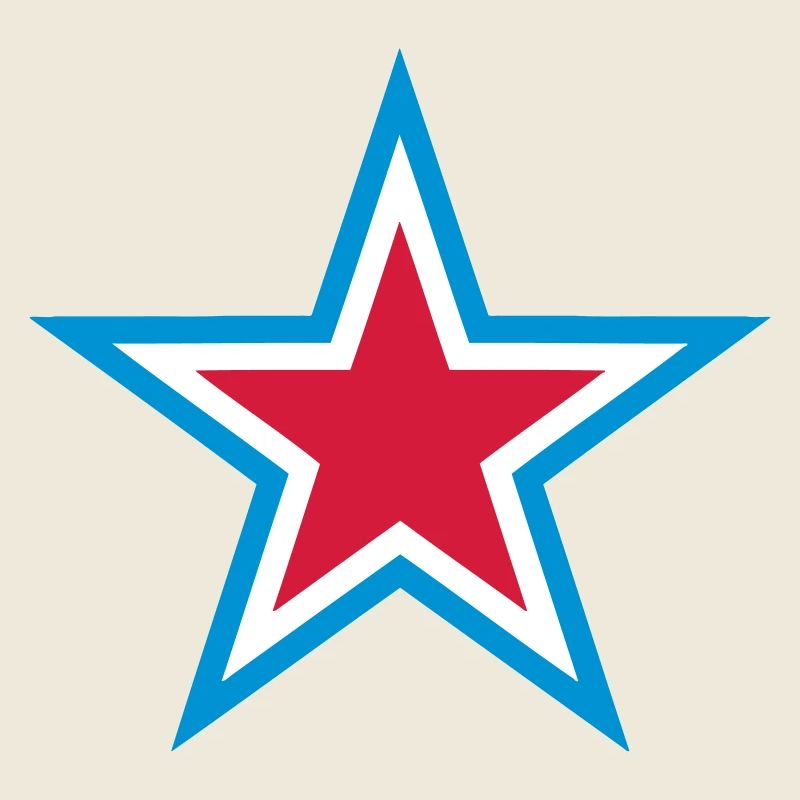 Etoile bleu blanc rouge