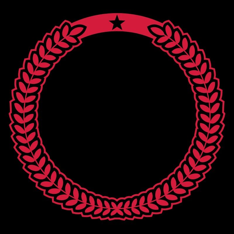 Lorbeerkranz / laurel wreath (1c)