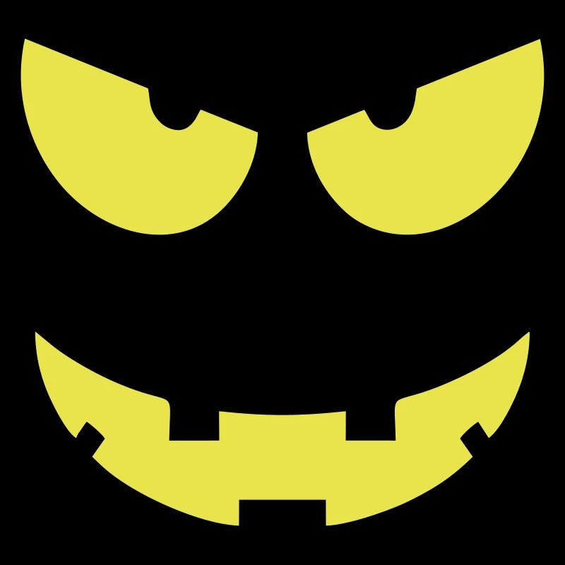 Halloween Augen Mund