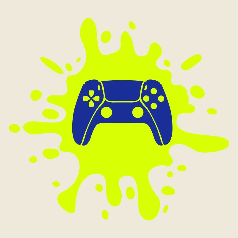 Gamer Gamepad Blobs