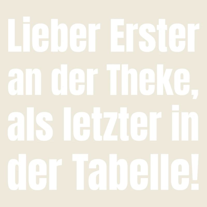 Erster an der Theke