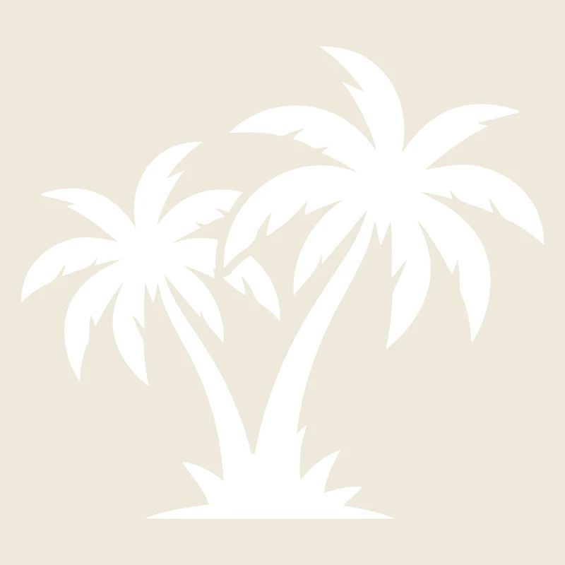 Palm Trees Beach Icon