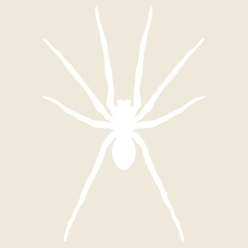 Spinne (Halloween / Gothic / Tattoo / White)