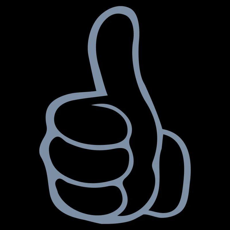 Hand thumbs up