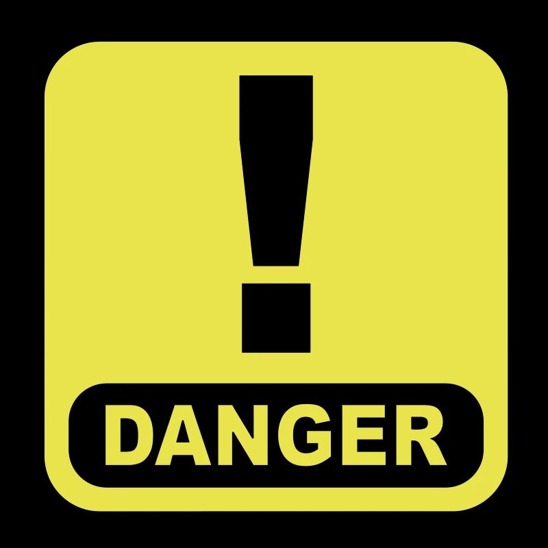 Danger Ausrugezeichen