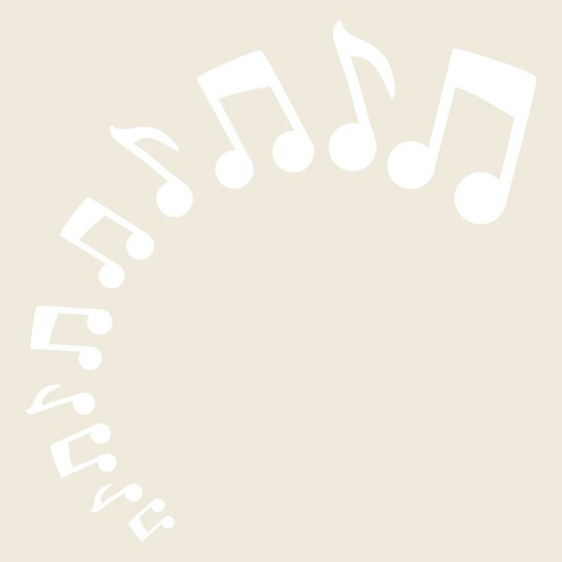 Many Music Notes Icons Melody Musical Notes Audio