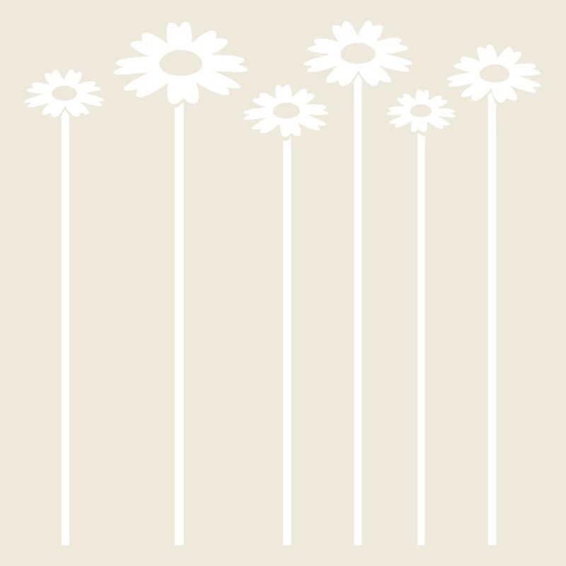 Many Pretty Flowers Colorful Decorative Pattern Beautiful