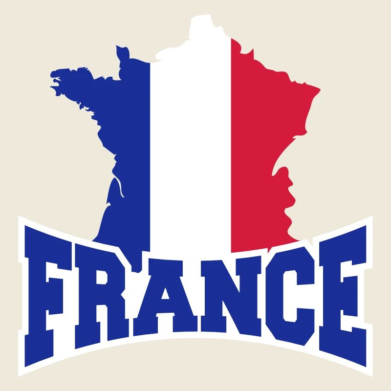 France Map Logo