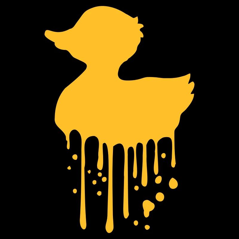 canard en caoutchouc canard en caoutchouc goutte d’eau graffiti fun