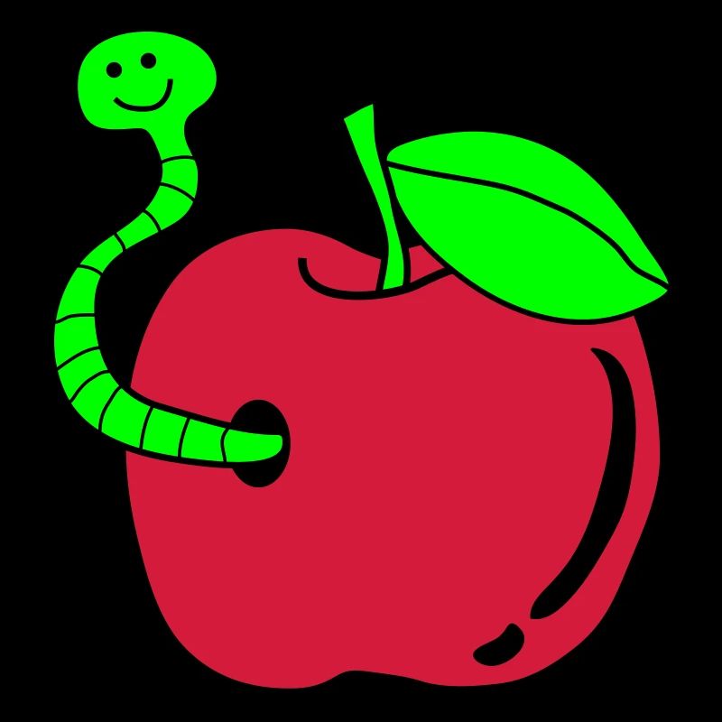 Worm Apple