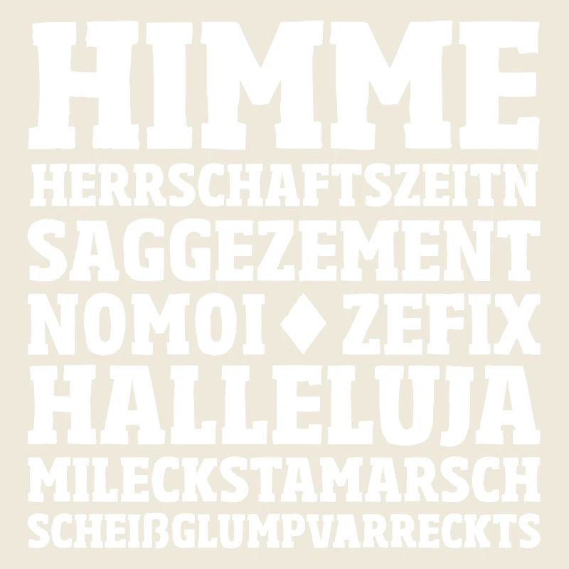 Fluch auf bayerisch Geschenk