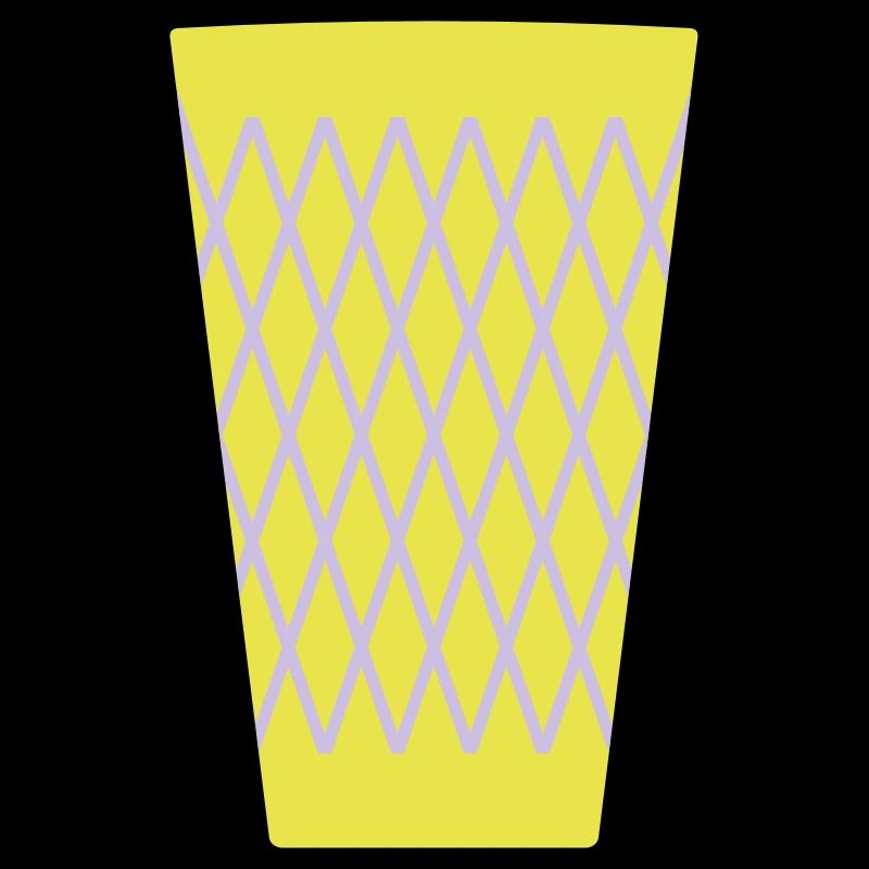 Apfelwein Glas _Geripptes